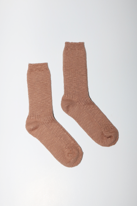 Cottage Socks in Toffee