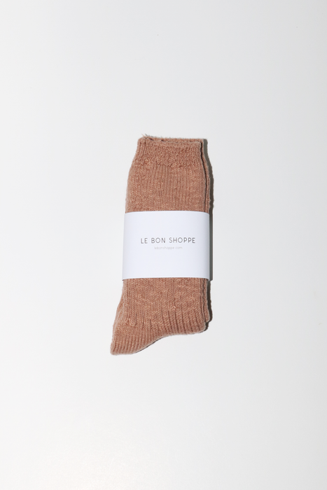 Cottage Socks in Toffee