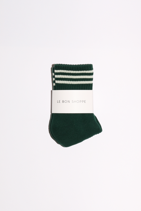 Girlfriend Socks in Hunter Green