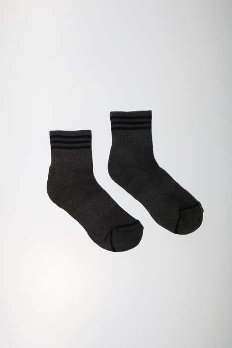 Girlfriend Socks in Soot