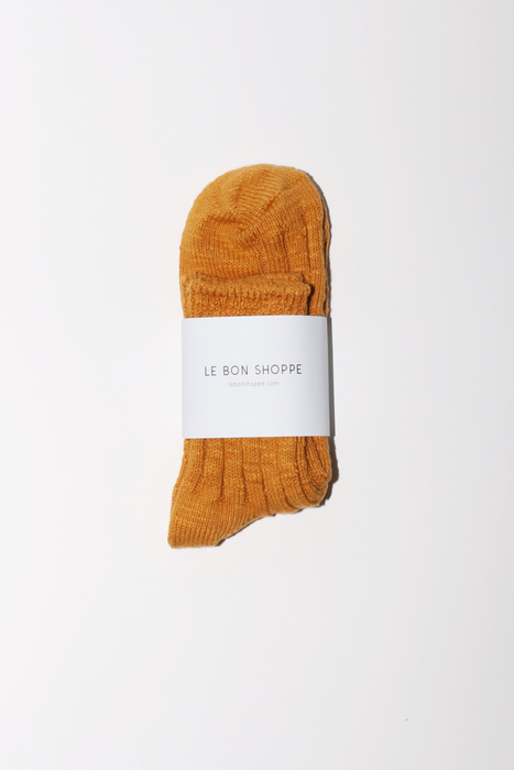 Hut Socks in Ochre