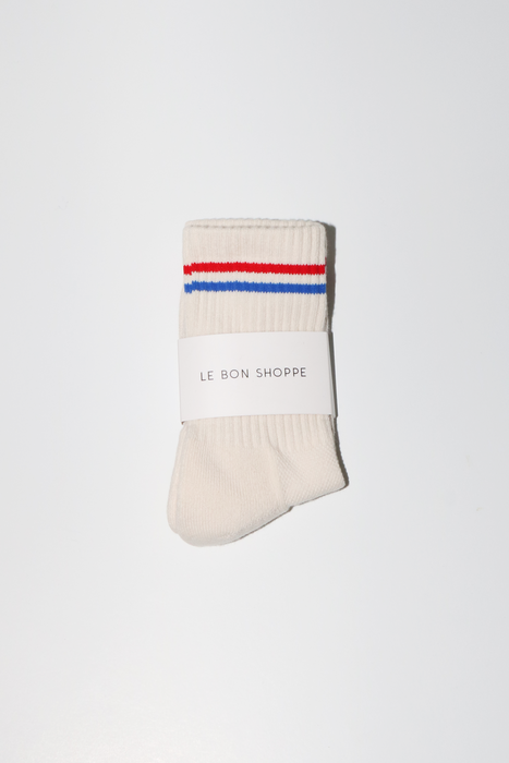 Boyfriend Socks in Milk