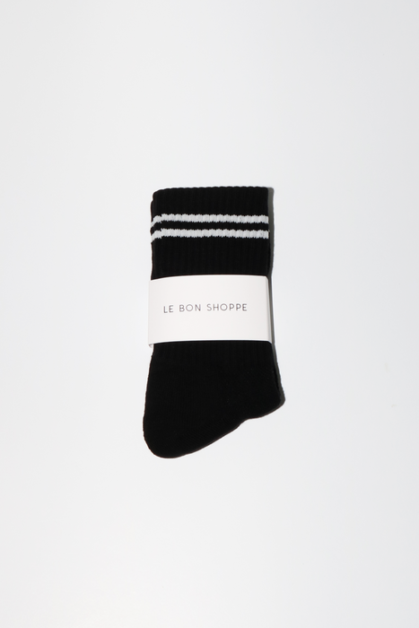 Boyfriend Socks in Noir