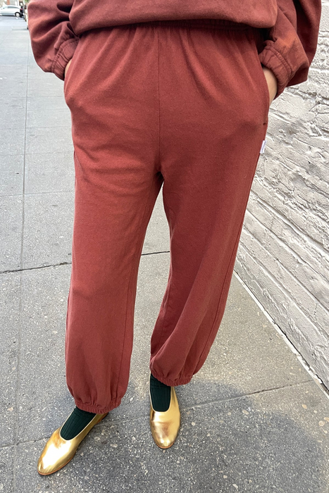 Balloon Pants in Brick