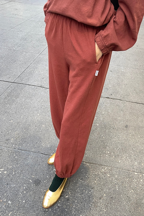 Balloon Pants in Brick