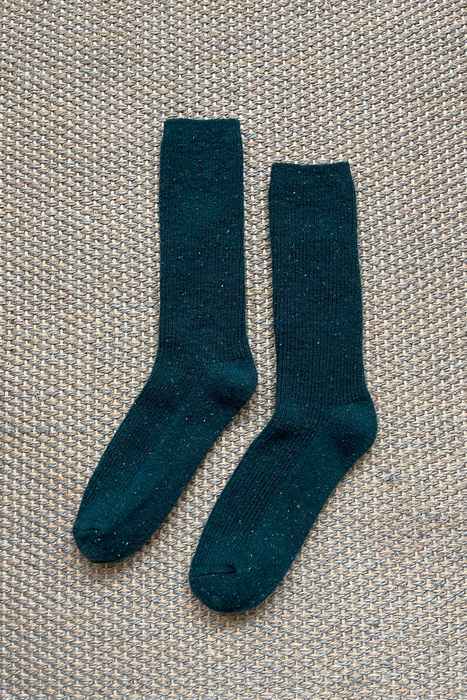Snow Socks in Forest