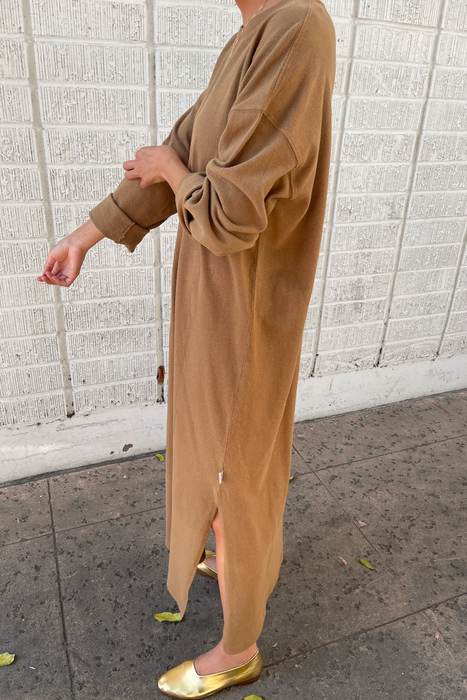 Sunday Dress in Tobacco