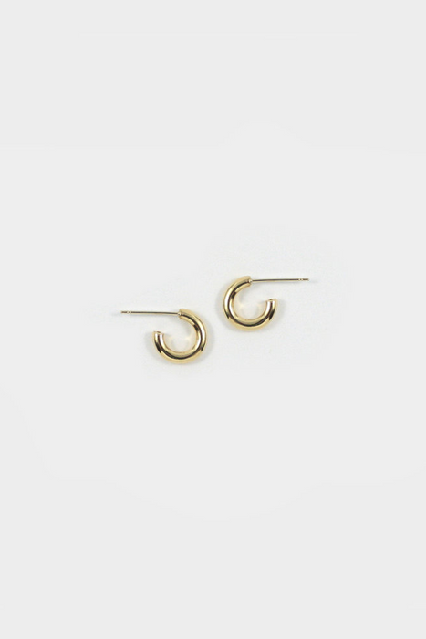 Lil Jane Hoops in Gold
