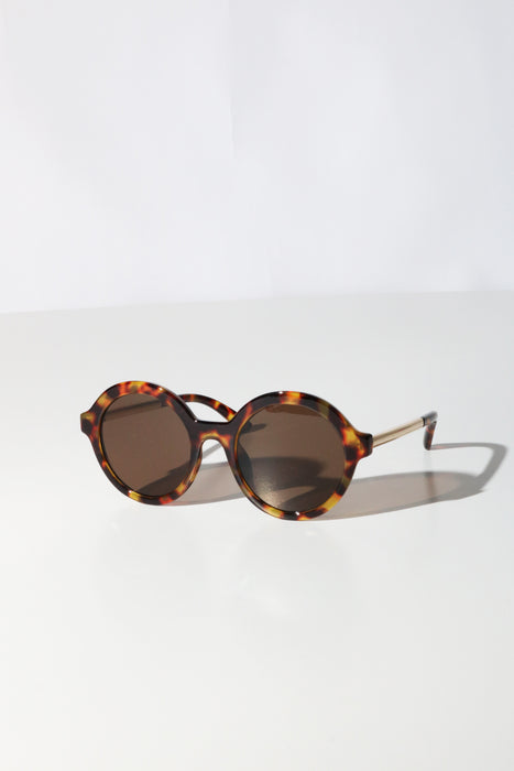 Mind Bomb Sunglasses in Milky Turtle