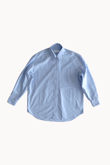 Oversized Shirt in Light Blue