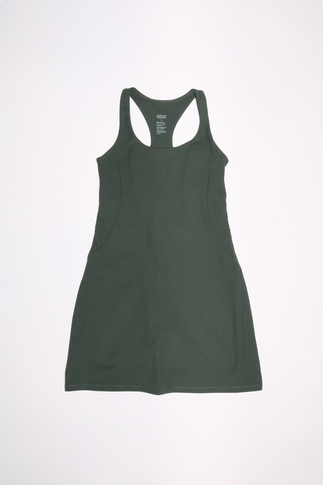 Paloma Dress in Moss