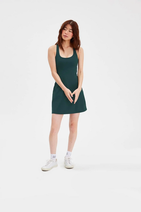 Paloma Dress in Moss