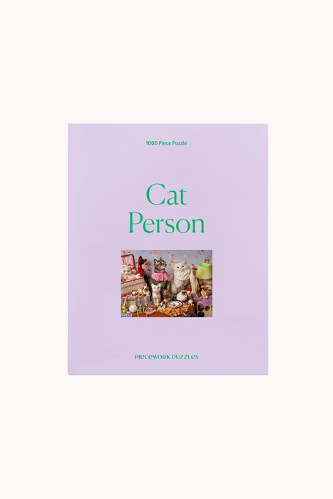 Cat Person 1000 Piece Puzzle