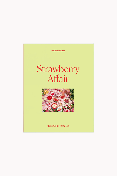 Strawberry Affair 1000 Piece Puzzle