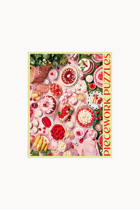 Strawberry Affair 1000 Piece Puzzle
