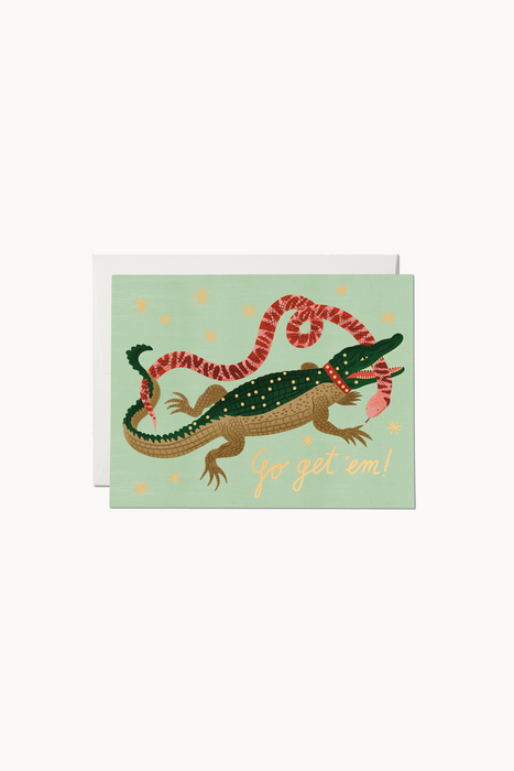 Get 'Em Alligator Card