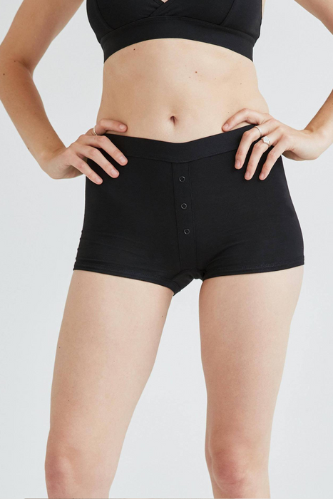 Women's Boxer Brief in Black