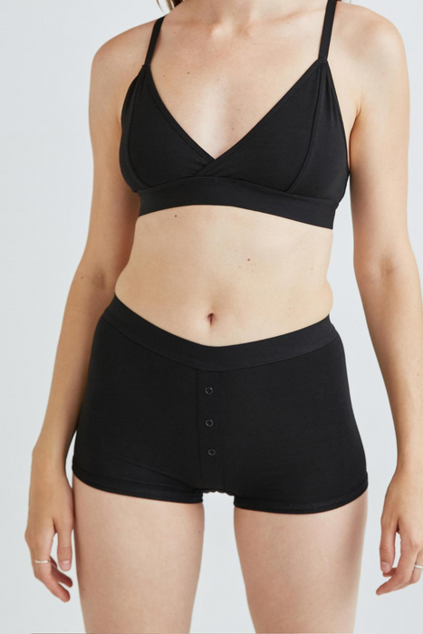 Women's Boxer Brief in Black