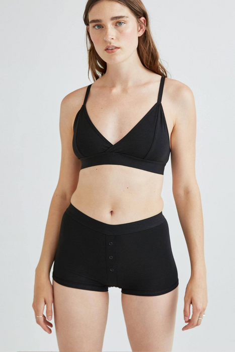 Women's Boxer Brief in Black