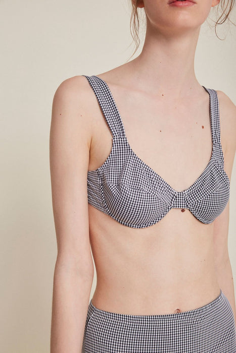 Sylvana Bikini in Black Gingham