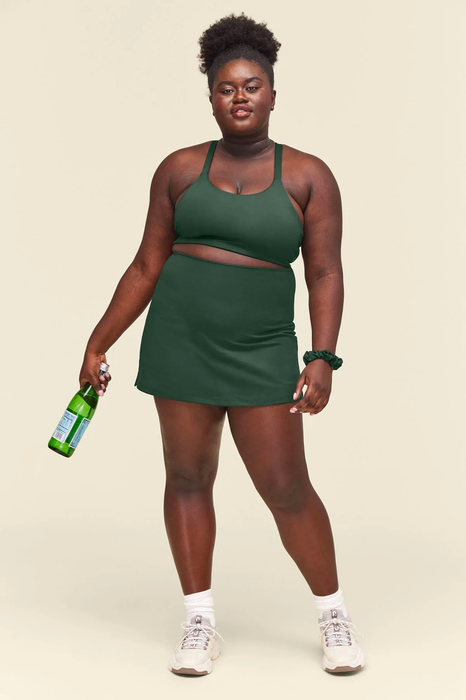 Skort in Moss