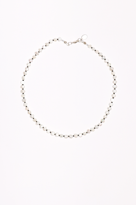 Frosted Pearl Necklace