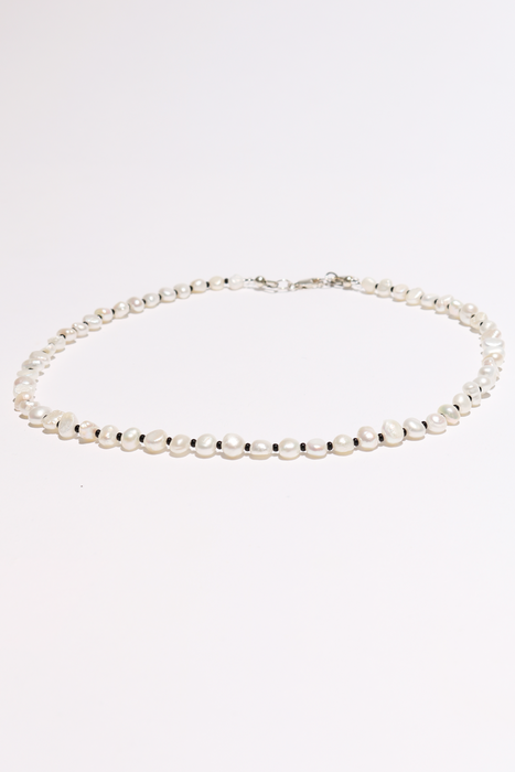 Frosted Pearl Necklace