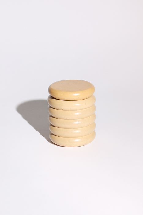 Memphis Jar in Buff