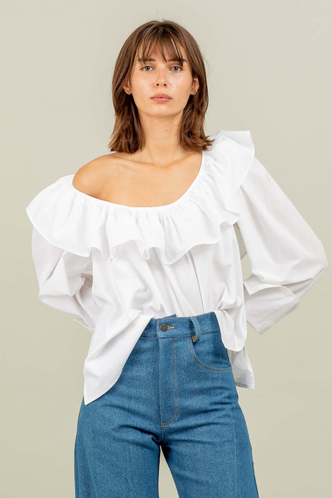 Cynthia Top in White