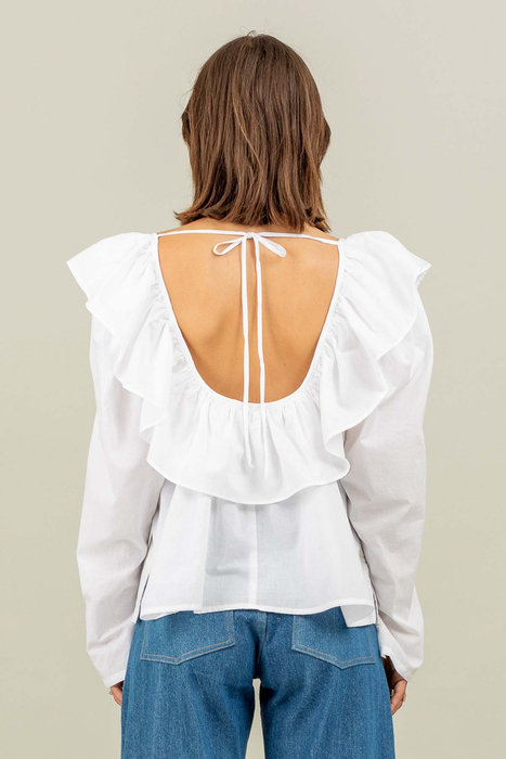 Cynthia Top in White