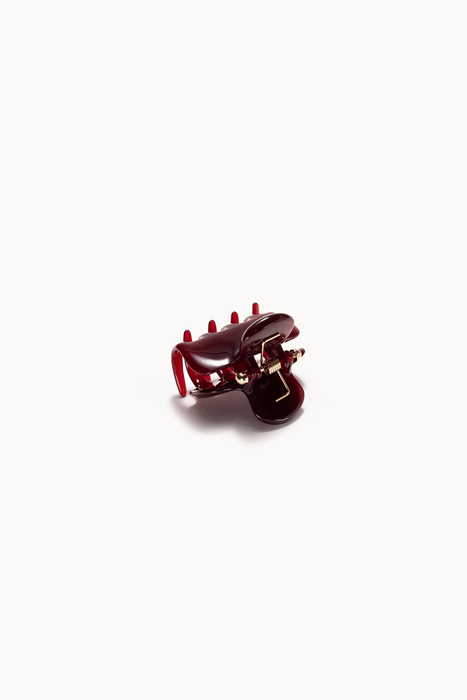 2" Claw Clip in Bordeaux