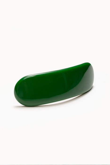 4" Barette in Verde