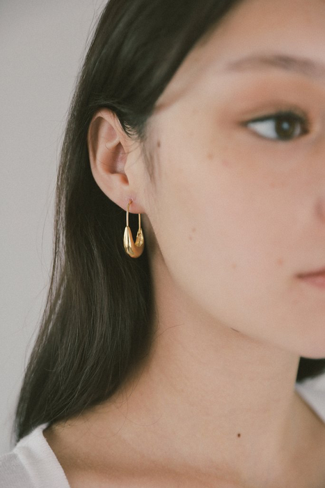 Marta Hoops in Gold