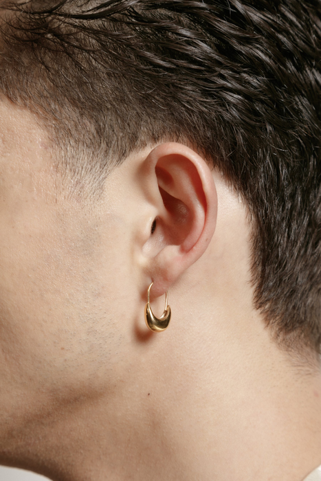 Small Marta Hoops in Gold