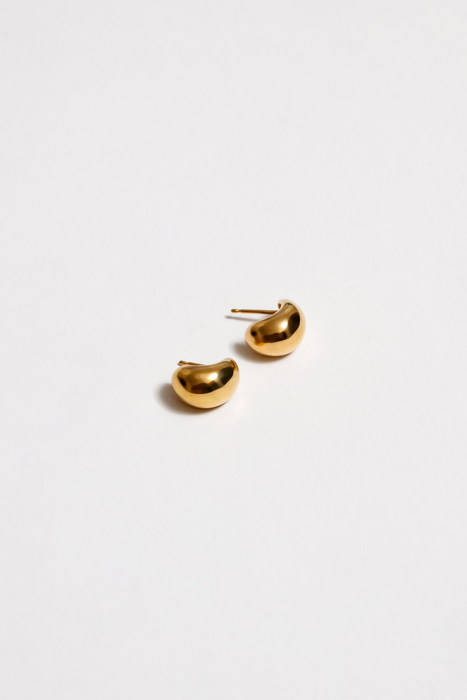 Small Remy Hoops in Gold